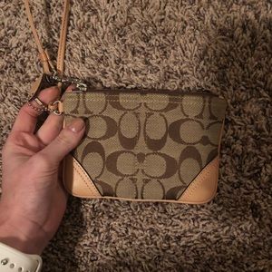 Coach wristlet